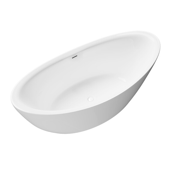 Ванна отдельностоящая Grossman Galaxy 180x85 см GR-1402 - фото 3