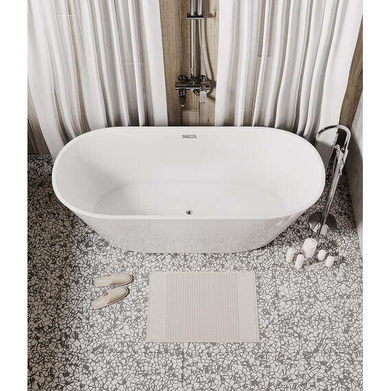 Ванна отдельностоящая Grossman Forta 170x75 см GR-1503 - фото 5