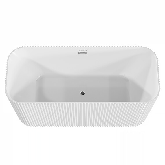Ванна отдельностоящая Grossman Cristal 170x75 см GR-2028F - фото 3