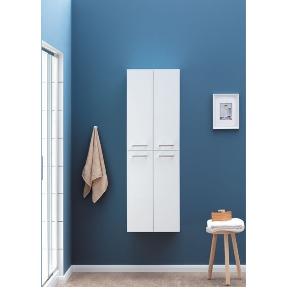 Пенал подвесной Dreja 50 см 77.0301W, белый глянец - фото 3