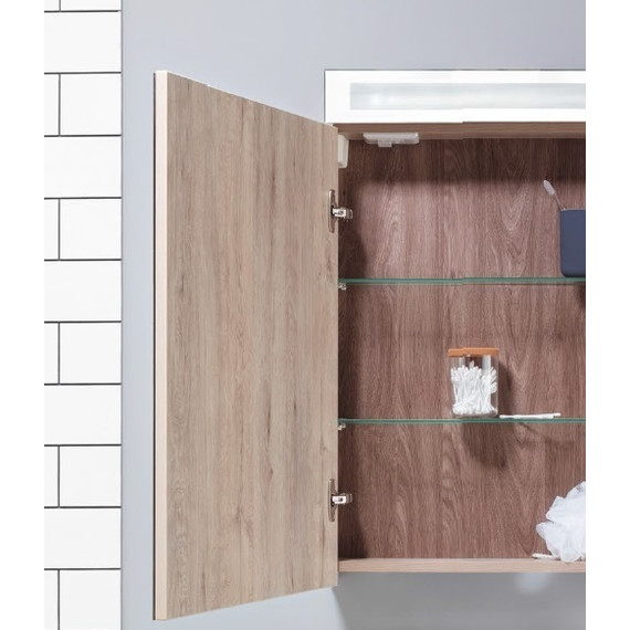 Зеркало-шкаф Dreja Max 70 см 77.9008D, дуб кантри - фото 4