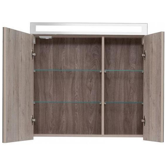 Зеркало-шкаф Dreja Max 80 см 77.9010D, дуб кантри - фото 5