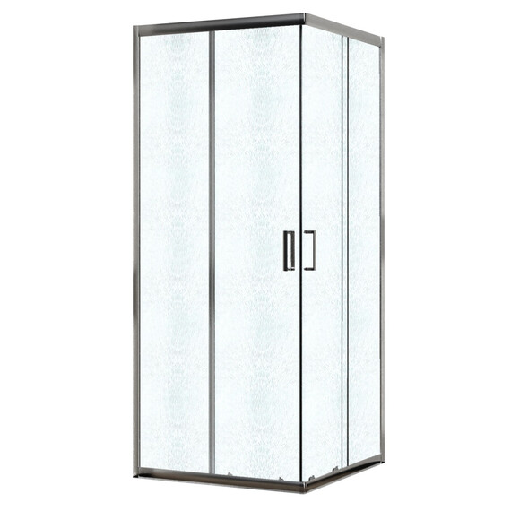 Душевое ограждение Azario PARIS 120х80 см AZ-R06-12080-CH-CHC, хром/стекло "Шиншилла" - фото 