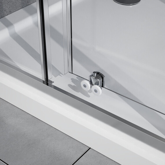 Душевое ограждение Azario VIENNA 90х90 см AZ-R36-90-MB-CL, чёрный матовый/прозрачное - фото 3