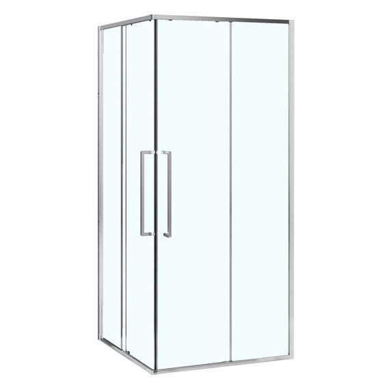 Душевое ограждение Azario SHANGHAI 90x90 см AZ-R43-90-CH-CL, хром/прозрачное - фото 