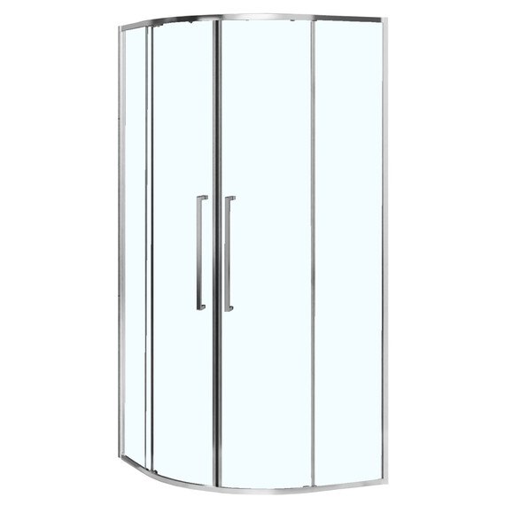 Душевое ограждение Azario SHANGHAI 90x90 см AZ-S43-90-CH-CL, хром/прозрачное - фото 