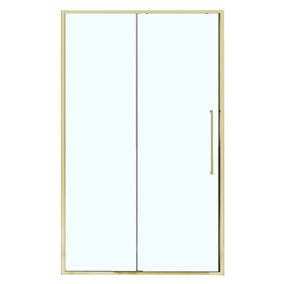 Душевая дверь Azario SHANGHAI 100 см AZ-Y43-100-BGL-CL, золото брашированное/прозрачное - фото 