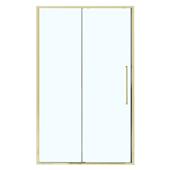 Душевая дверь Azario SHANGHAI 150 см AZ-Y43-150-BGL-CL, золото брашированное/прозрачное - фото 