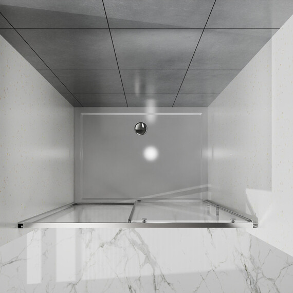 Душевая дверь Azario SHANGHAI 150 см AZ-Y43-150-CH-CL, хром/прозрачное - фото 5