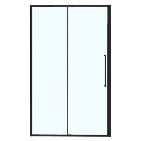 Душевая дверь Azario SHANGHAI 150 см AZ-Y43-150-MB-CL, чёрный матовый/прозрачное - фото 