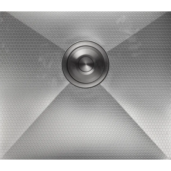 Кухонная мойка Gerhans 50х50см K35050BD 3мм, с PVD покрытием, цвет графит, Цвет производителя: графит - фото 7