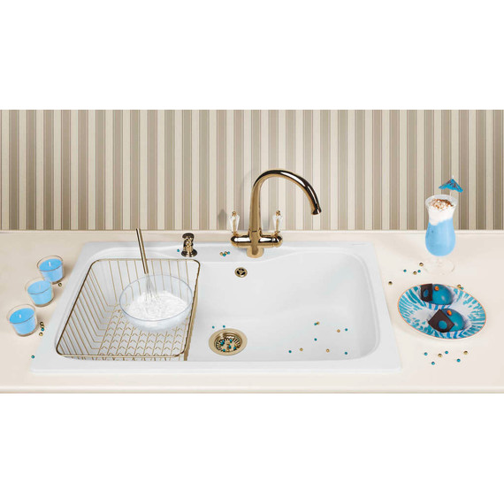 Смеситель для кухни Omoikiri для кухни Omoikiri Okinawa-G 4994016, золото - фото 7