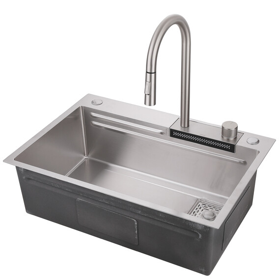 Кухонная мойка Abber Wasser Kreis AF2194SP, сатин, Цвет производителя: сатин - фото 2