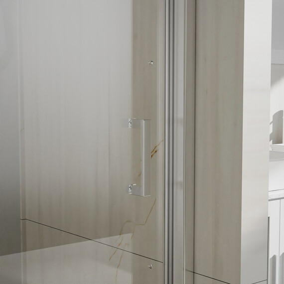 Душевая дверь Azario BERN 150 см AZ-733-150-MGR-CL, графит матовый/прозрачное - фото 3