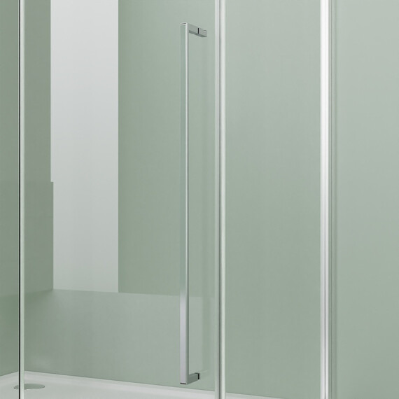 Душевое ограждение Azario MALE 120х80 см AZ-J50-12080-BGL-CL, золото брашированное/прозрачное - фото 3