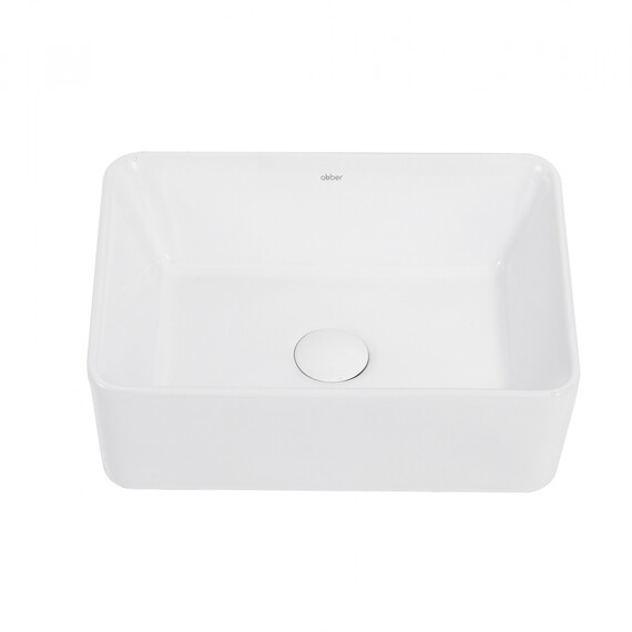 Раковина-чаша Abber Rechteck 40 см AC2213, белый - фото 2