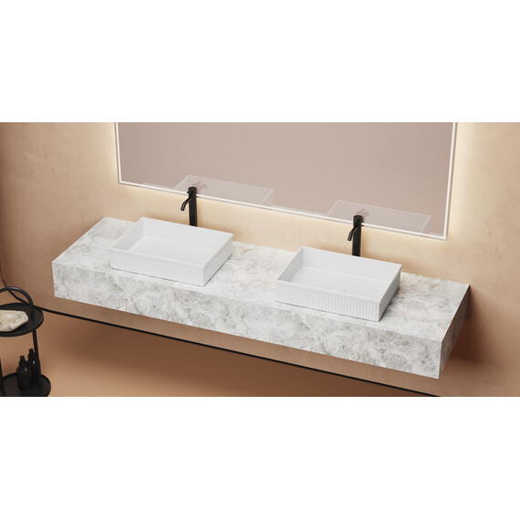 Раковина-чаша Abber Rechteck 50 см AC2216, белый - фото 4