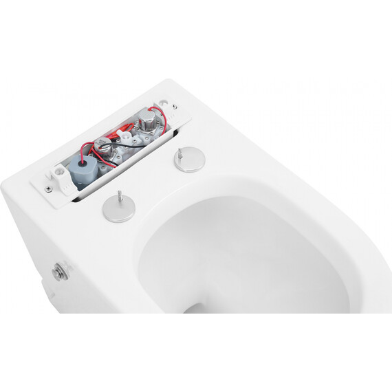 Унитаз приставной безободковый импульсный Abber Bequem AC1115P с крышкой микролифт (выпуск горизонтальный) - фото 19