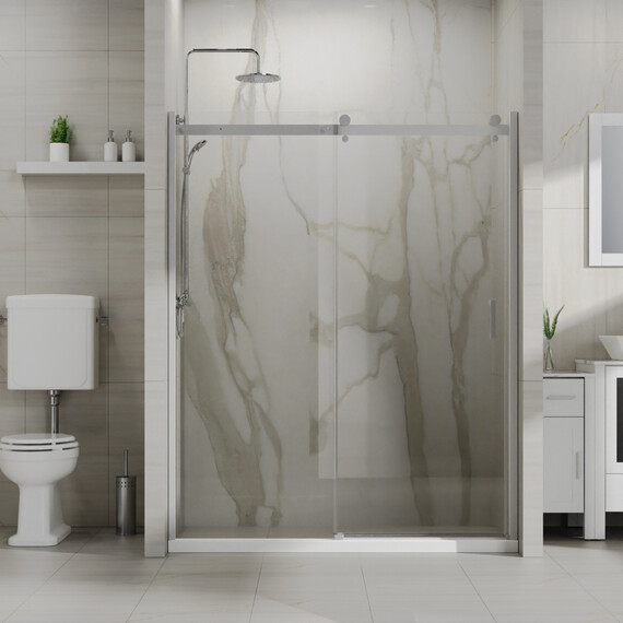 Душевая дверь Azario BERN 170 см AZ-733-170-MGR-CL, графит матовый/прозрачное - фото 7