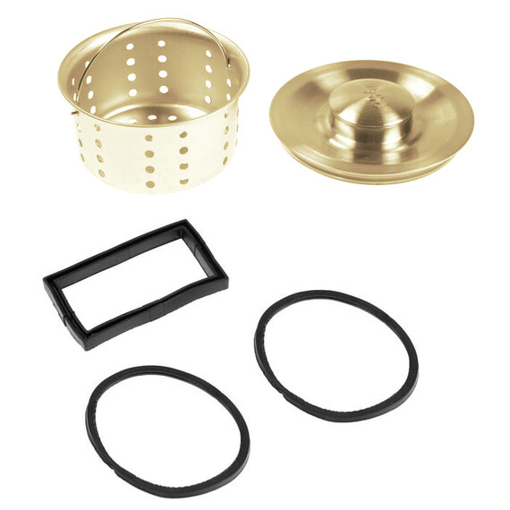 Кухонная мойка Gerhans 78х51см K37851G-L 3 мм, с отверстием под смеситель, чаша слева, с PVD покрытием, цвет золото, Цвет производителя: золото - фото 2