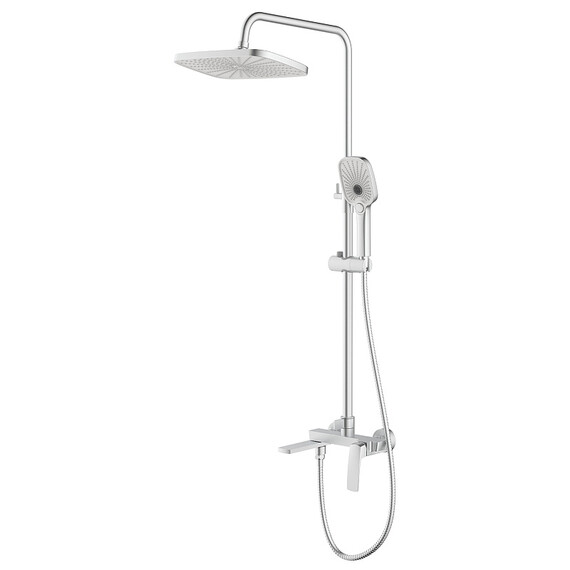 Душевая стойка Azario Conda AZ-K2411BN, сатин - фото 