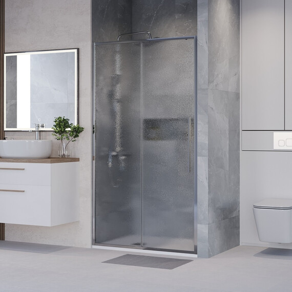 Душевая дверь Niagara Nova 130 см NG-65-13CH, хром/шиншилла - фото 3