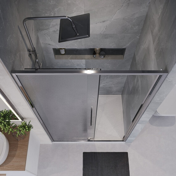 Душевая дверь Niagara Nova 130 см NG-65-13CH, хром/шиншилла - фото 6