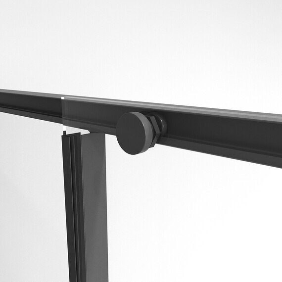 Душевая дверь Niagara Nova 130 см NG-84-13AB, чёрный матовый/прозрачное - фото 8