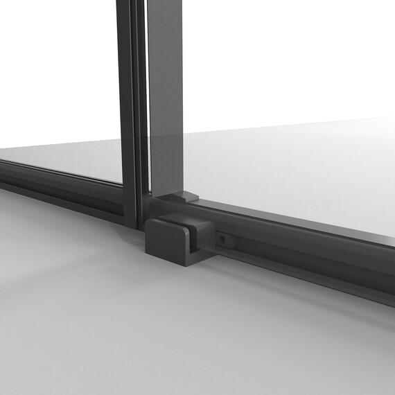 Душевая дверь Niagara Nova 130 см NG-84-13AB, чёрный матовый/прозрачное - фото 9