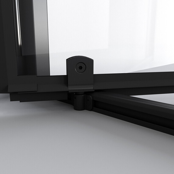 Душевая дверь Niagara Nova 100 см NG-85-10AB, чёрный матовый/прозрачное - фото 6