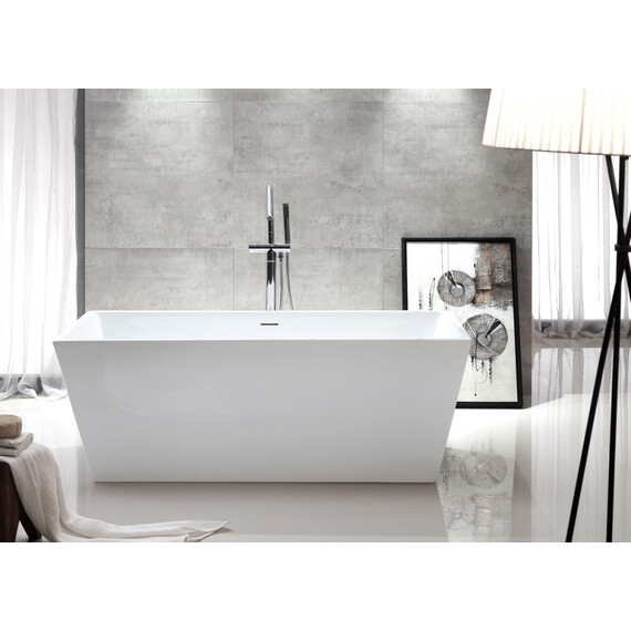 Ванна отдельностоящая Abber AB9224-1.5 150x80 см, Размер - мм: 1500x800 - фото 8