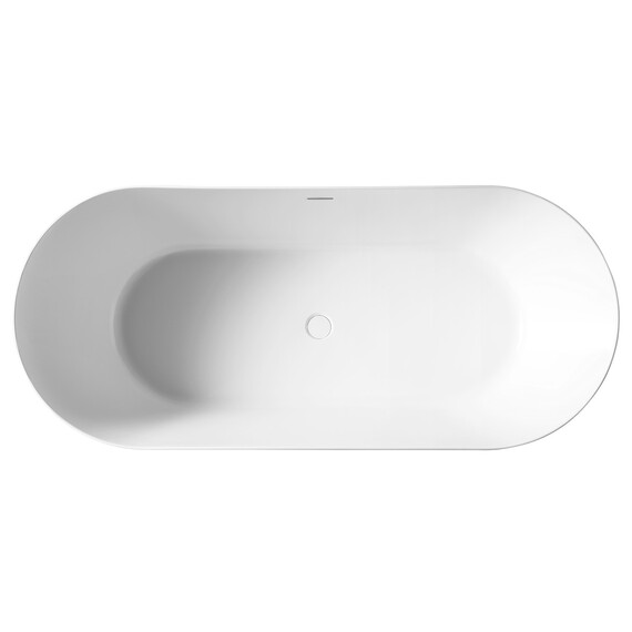 Ванна отдельностоящая Abber AB9222-1.5 150x70 см - фото 10