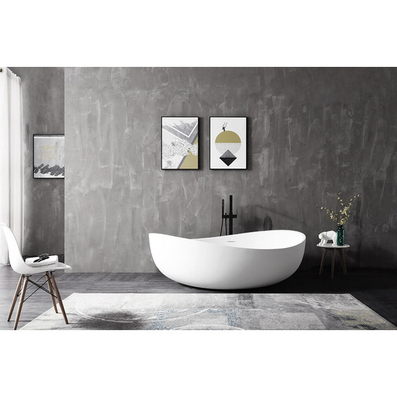 Ванна отдельностоящая Abber AB9239 180x110 см - фото 8