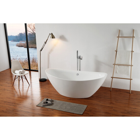 Ванна отдельностоящая Abber AB9248 180x87 см - фото 8