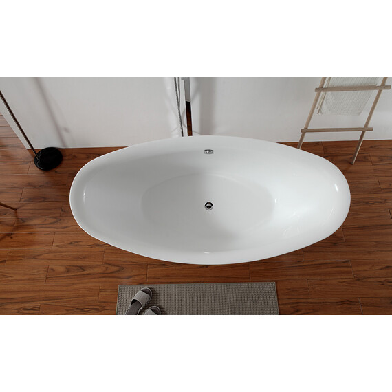 Ванна отдельностоящая Abber AB9248 180x87 см - фото 10