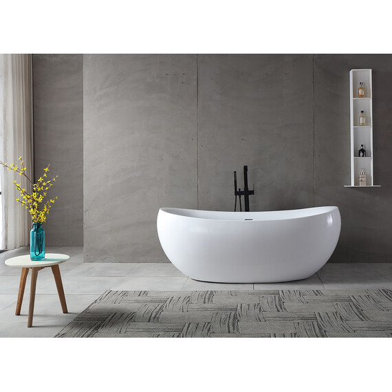 Ванна отдельностоящая Abber AB9236 170x80 см - фото 9