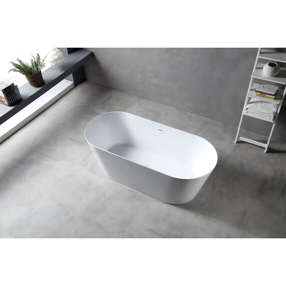 Ванна отдельностоящая Abber AB9222-1.5 150x70 см - фото 9