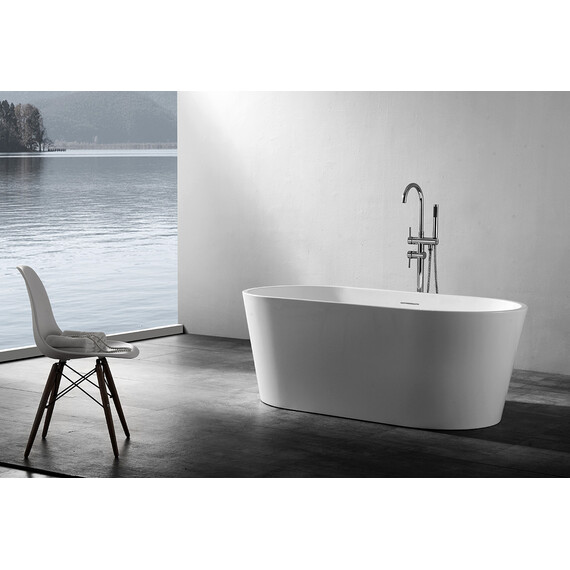 Ванна отдельностоящая Abber AB9203-1.5 150x80 см, Размер - мм: 1500x800 - фото 9