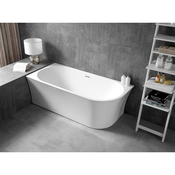 Ванна отдельностоящая Abber AB9257-1.5 L 150x78 см - фото 8