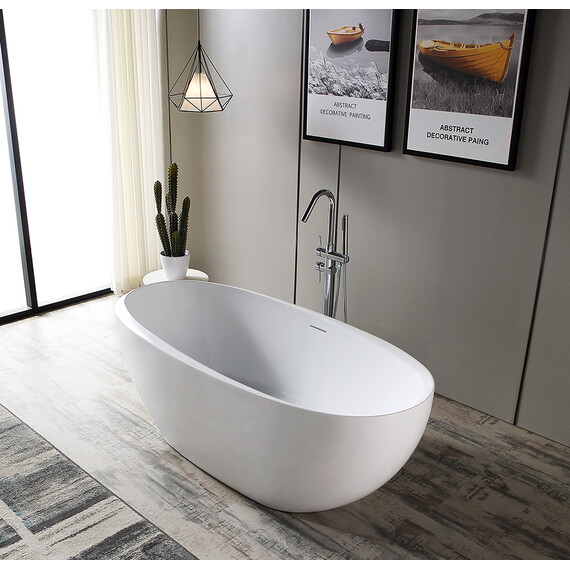 Ванна отдельностоящая Abber AB9285 170x80 см - фото 9