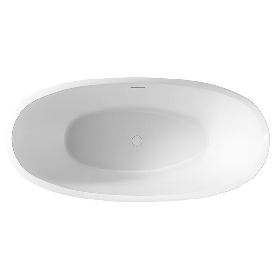 Ванна отдельностоящая Abber AB9285 170x80 см - фото 10