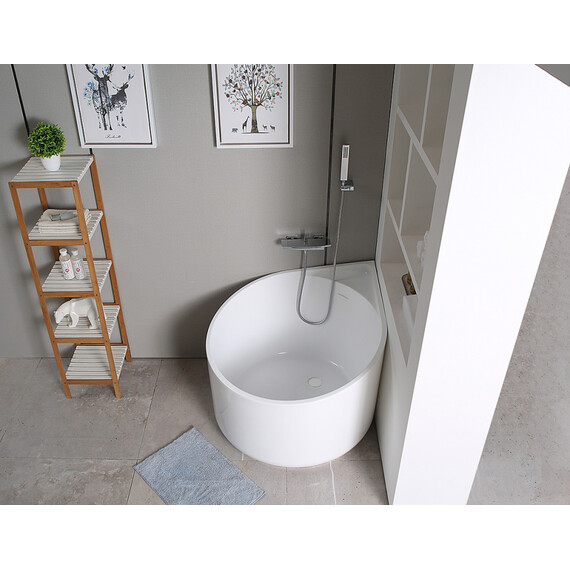 Ванна акриловая Abber AB9305 95x95 см - фото 8