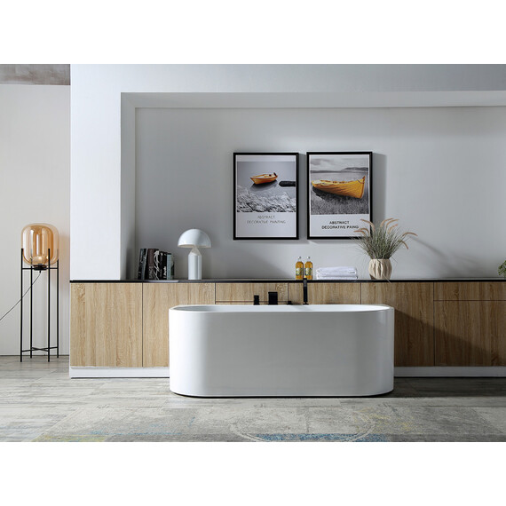 Ванна акриловая Abber AB9310 170x78 см - фото 8