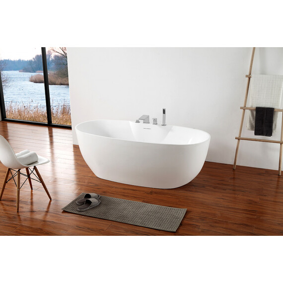 Ванна отдельностоящая Abber AB9323 170x80 см - фото 8