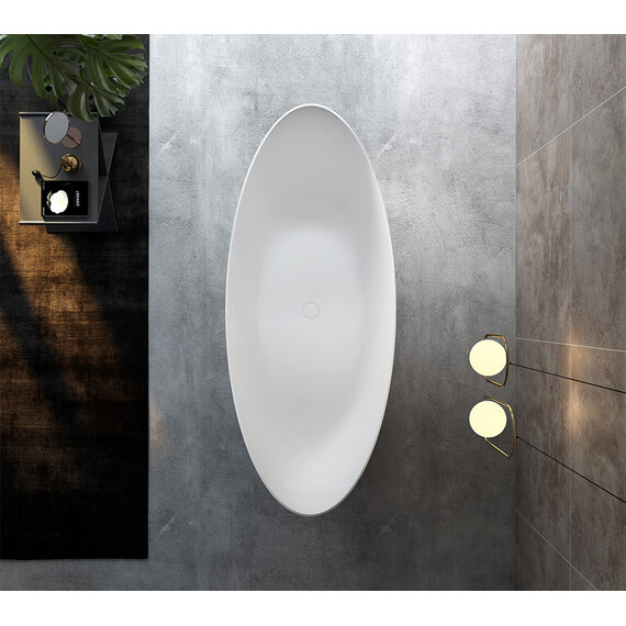 Ванна отдельностоящая Abber AB9333 180x80 см - фото 10