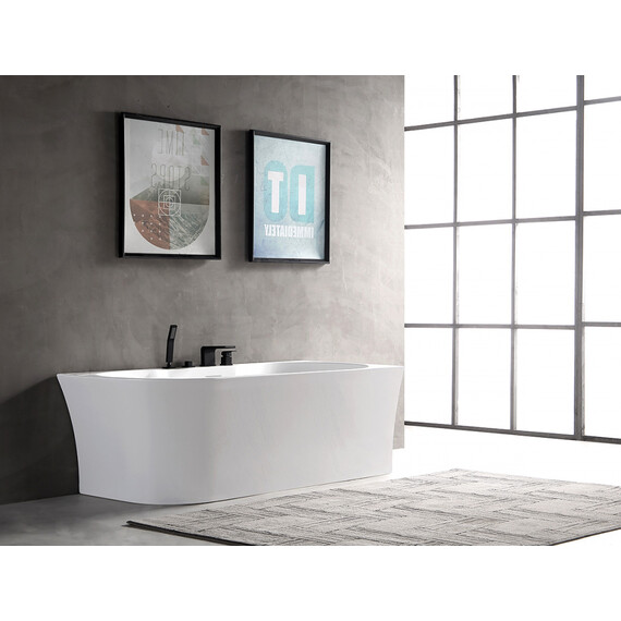 Ванна акриловая Abber AB9335-1.7 R 170x78 см - фото 9