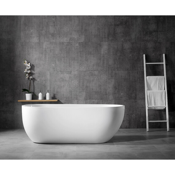 Ванна отдельностоящая Abber AB9341-1.5 150x70 см - фото 8