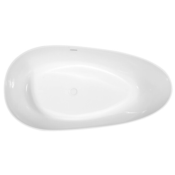 Ванна отдельностоящая Abber AB9211MB 170x80 см, черный матовый - фото 11