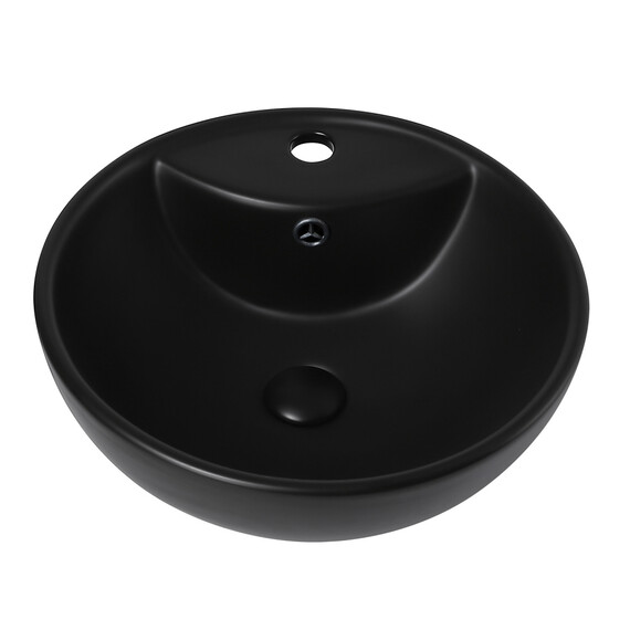 Раковина-чаша Abber Bequem 46 см AC2101MB, черный матовый - фото 3