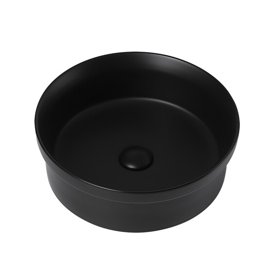 Раковина-чаша Abber Bequem 40 см AC2103MB, черный матовый - фото 2